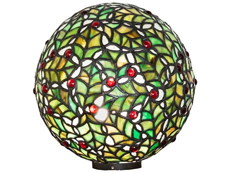Meyda Holly Ball Stained Glass Shade