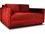 Nativa Interiors Adalyn Red / Walnut 84'' Wide Sofa  NAISOFADALYN84MFRED