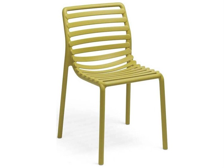 Nardi Doga Fiberglass Resin Pera Stackable Bistro Chair