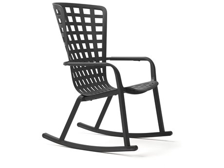 Nardi Folio Fiberglass Resin Antracite Rocking Chair Kit