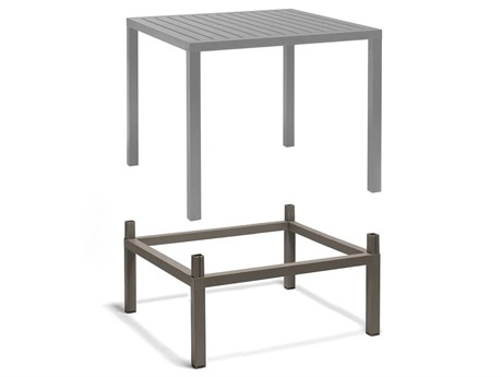 Nardi Kit Cube 80 High Aluminum Caffe Table Base Riser