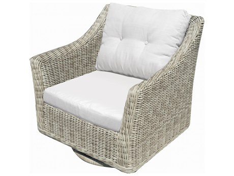 Forever Patio Carlisle Alabaster Swivel Rocker Lounge Chair Set Replacement Cushions