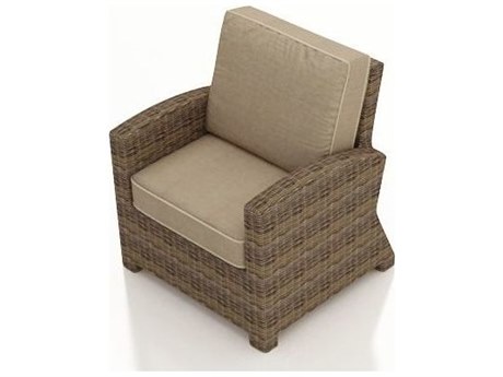 Forever Patio Cypress Wicker Heather Thick Lounge Chair