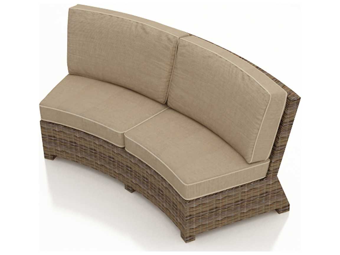 Forever Patio Cypress Curved Sofa Replacement Cushions Curved Sofa Replacement Cushions