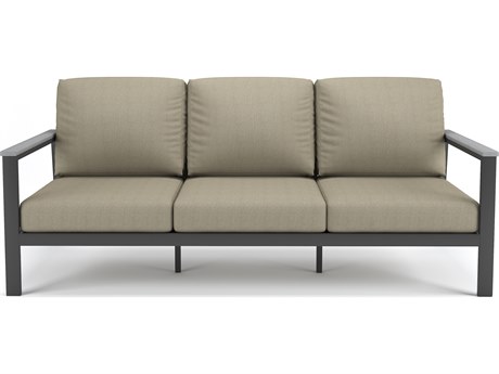 Forever Patio Hanover Slat Aluminum Sofa with Polytuf Arm