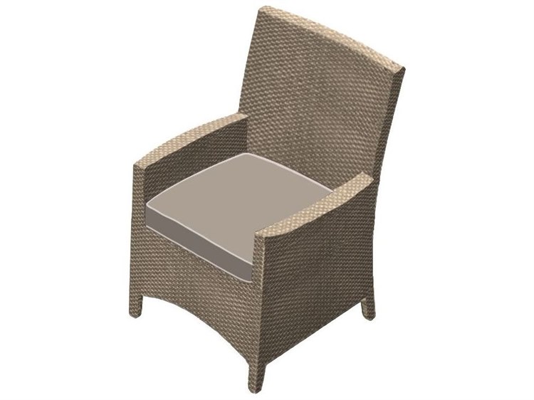 Forever Patio Universal Dining Arm Chair Seat Replacement Cushion
