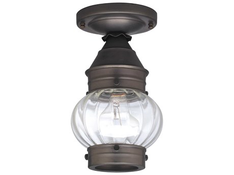 Northeast Lantern Onion 1-Light Outdoor Ceiling Light