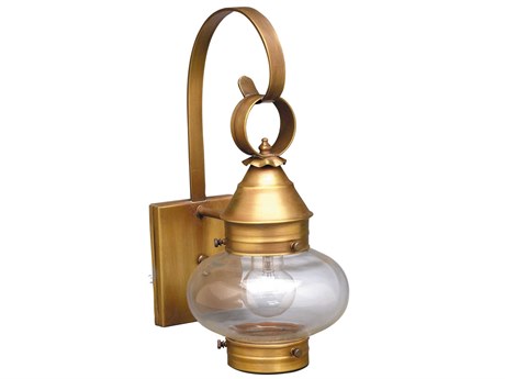 Northeast Lantern Onion 1-Light Outdoor Wall Light
