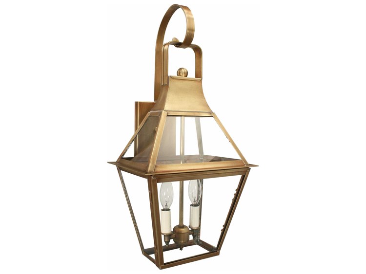 Northeast Lantern Uxbridge Outdoor Wall Light Gold