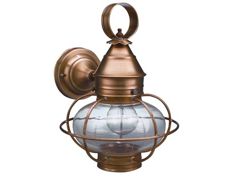Northeast Lantern Onion 1-Light Outdoor Wall Light