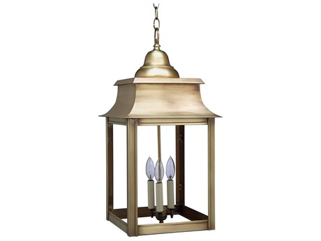 Northeast Lantern Concord 3-Light Outdoor Hanging Light