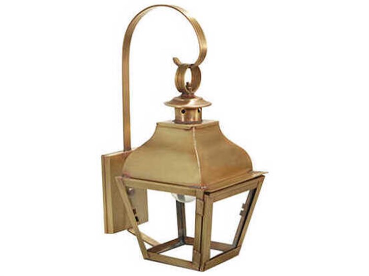 Northeast Lantern Stanfield Outdoor Wall Light Gold 3