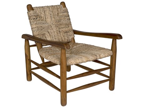 Noir Burek Brown Accent Chair