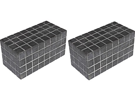 Noir Black Marble Berlin Box Set of 2