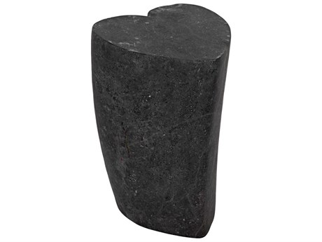 Noir Black Marble End Table