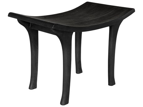 Noir Kyoto Black Accent Bench