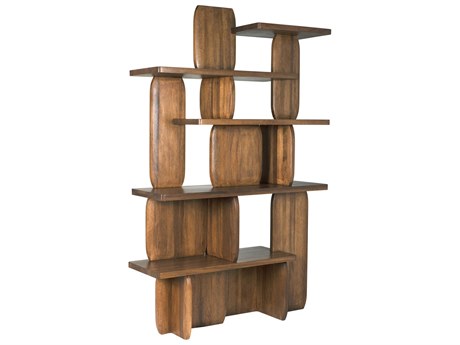 Noir Dark Walnut Bookcase