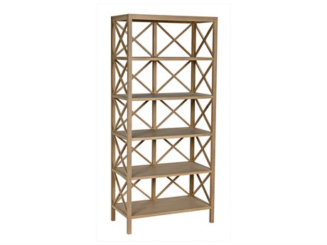 Noir Clear Flat Bookcase