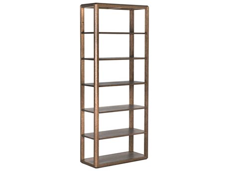 Noir Dark Walnut Idris Bookcase