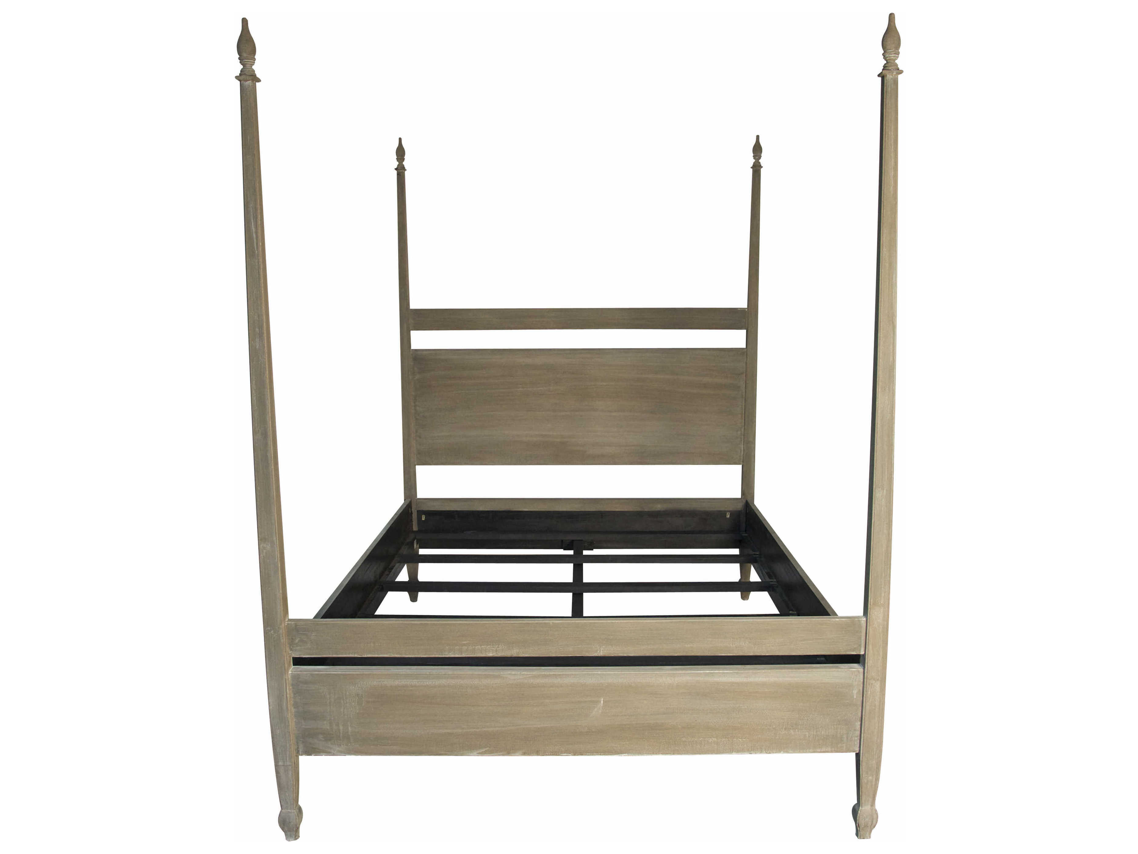 Noir Furniture Venice Weathered Queen Poster Bed NOIGBED107QWEA
