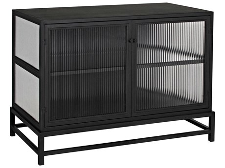 Noir Chandler 41" Matte Black Sideboard