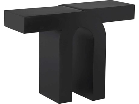 Noir Emporium Matte Black Console