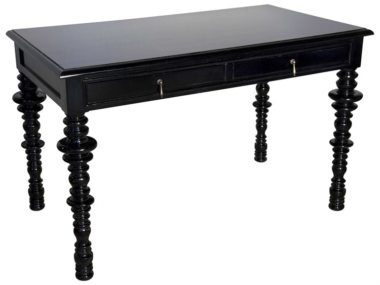 Noir Furniture Ferret Black 50 X 28 Secretary Desk Noigdes110