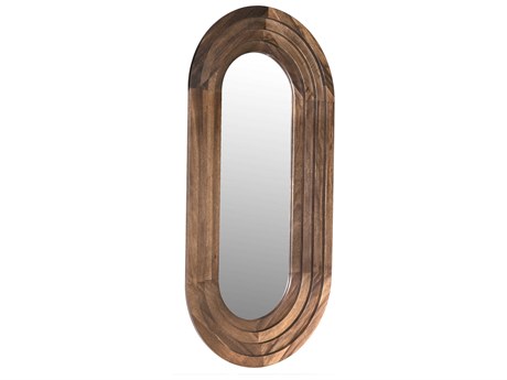 Noir New Fuss Oval Wall Mirror