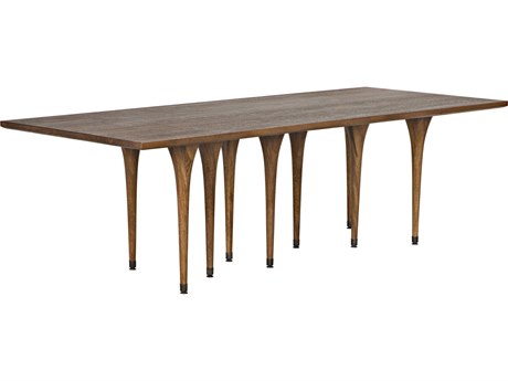 Noir Rectangular Wood Dark Walnut Dining Table