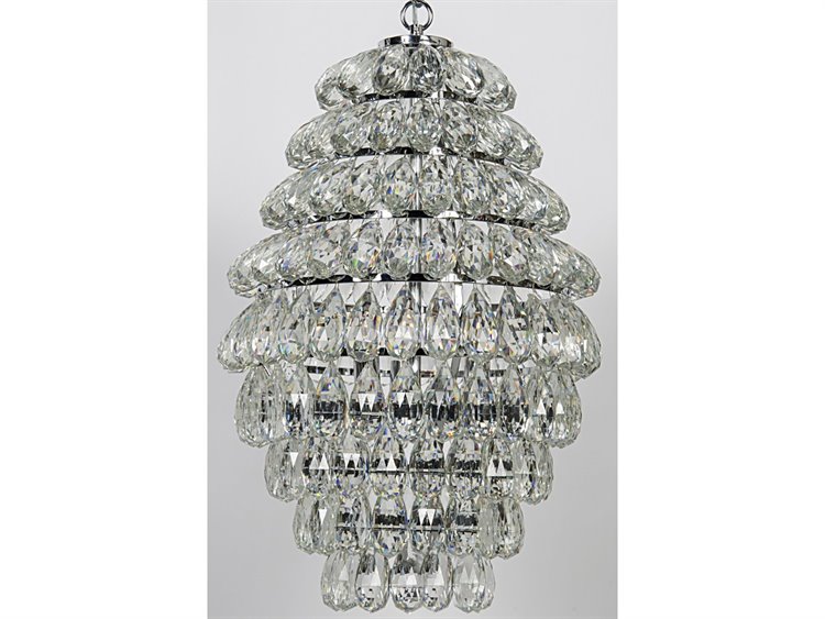 Noir Furniture Illumination Chrome Three Light 18 Wide Pendant Noir Furniture Illumination Chrome Three Light 18 Wide Pendant Lamp582cr