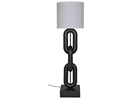 Noir Matte Black Special Shade Floor Lamp
