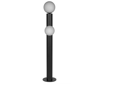 Noir Marlowe Matte Black Floor Lamp