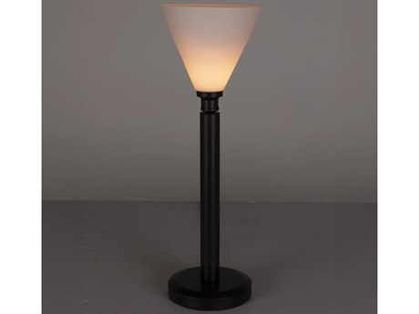 Noir Albert Matte Black Buffet Lamp