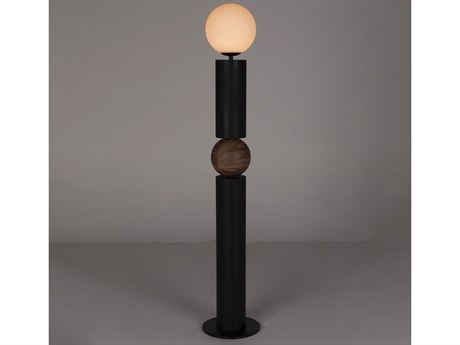 Noir Max Matte Black Floor Lamp