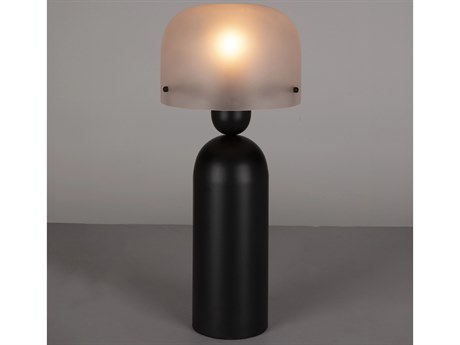 Noir Emma Matte Black Buffet Lamp