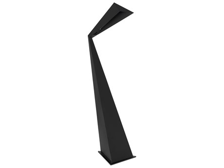 Noir Bat Matte Black Floor Lamp