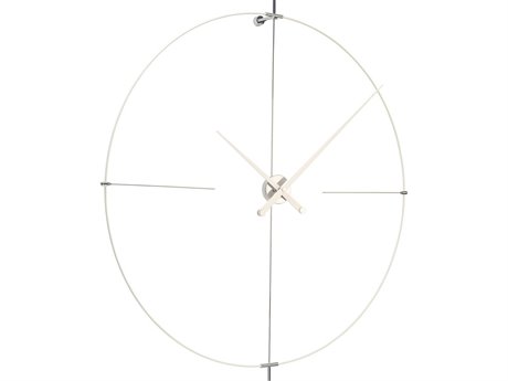 Nomon Bilbao White Wall Clock