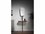 Nomon Recibidor Oval Marble Hallway Black Ash Sahara Noir Console Table  NOMCOBMS