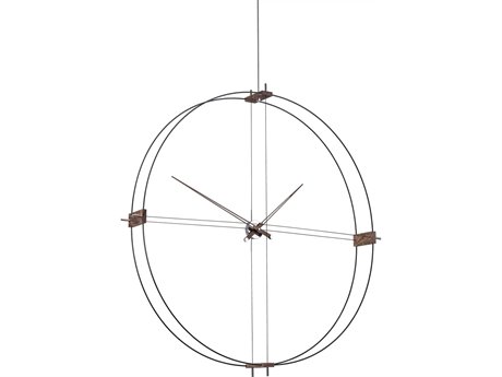 Nomon Delmori White Walnut Wall Clock