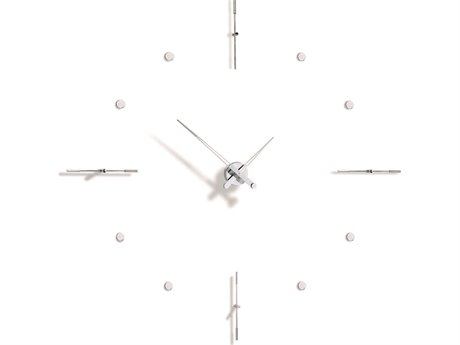 Nomon Mixto Chrome Wall Clock