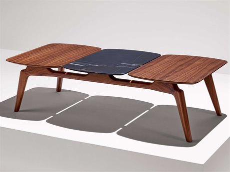 Nomon Mesa Rectangular Wood Walnut Coffee Table