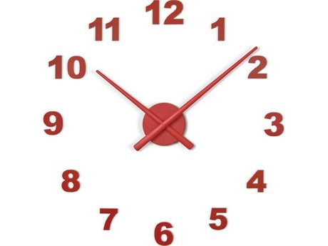 Nomon OJ Mini Red Wall Clock