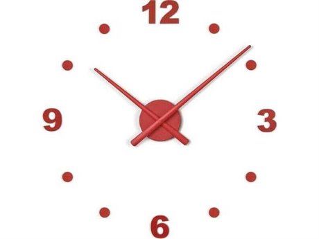 Nomon OJ Mini Red Wall Clock