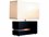 Nova Zen Ebony Weathered Brass White Linen Black Table Lamp  NOV130284BG