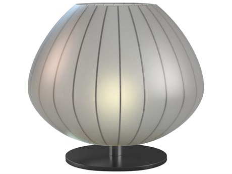 Nova Bloom Black Nickel Table Lamp