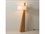 Nova Obelisk 63" Tall Chestnut White Linen Brown Floor Lamp  NOV11891