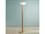 Nova Tambo 72" Tall Dark Walnut Weathered Brass Opal Glass Brown Floor Lamp  NOV1510832DB