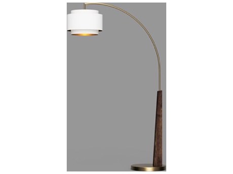 Nova Coronado Matte Black Floor Lamp