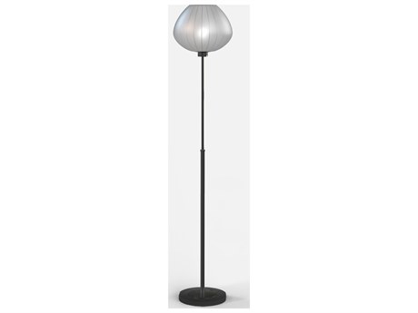 Nova Bloom Black Nickel Floor Lamp