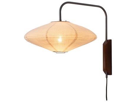 Nova Roswell 1-Light Matte Black Silver Wall Sconce